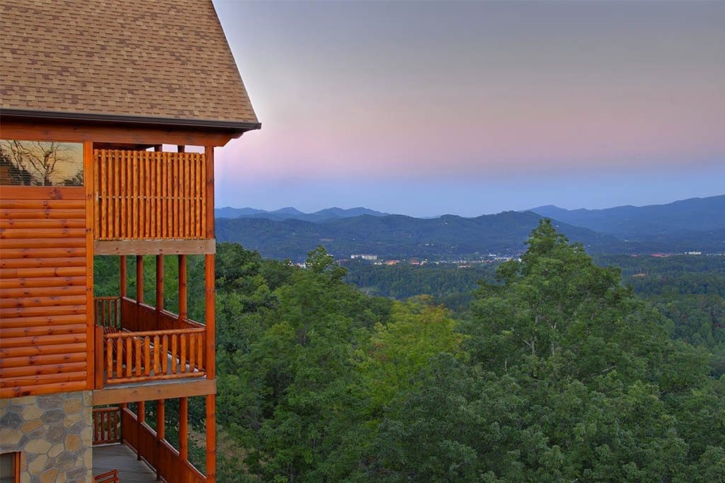 Dollywood Cabin view