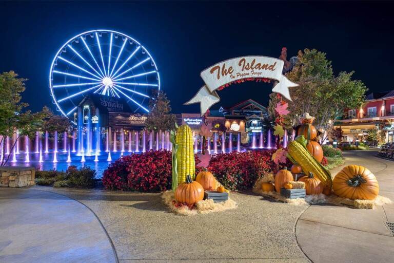 The Island in Pigeon Forge fall events